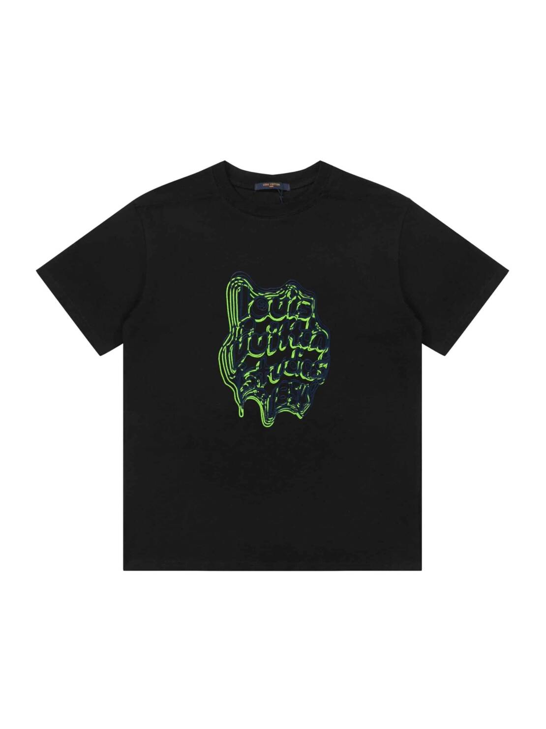 長褲, 衛褲, 短褲, 短袖, T恤 - FG LouisVuitton路易威登 23SS 高工藝刺繡字母短袖T恤 前幅田島萬針刺繡工藝 採用260克