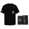 長褲, 長袖, 襯衫, 衛褲, 短褲, 短袖, 夾克, T恤 - 帶盒子包裝#K624 Chrome Hearts CH 克羅心重工印花十字架白色馬蹄梵文印花短袖T桖