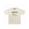 長褲, 長袖, 襯衫, 衛褲, 短褲, 短袖, 夾克, T恤 - JS K57# Gucci 古馳 23SS春夏新款⚡️閃電字母Logo印花高版本短袖 原版面料 官方同款