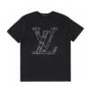 長褲, 長袖, 襯衫, 衛褲, 短褲, 短袖, 夾克, T恤 - JS K65# Louis Vuitton LV路易威登經典老花三花圖案印花短袖 32支雙股紗260克重長