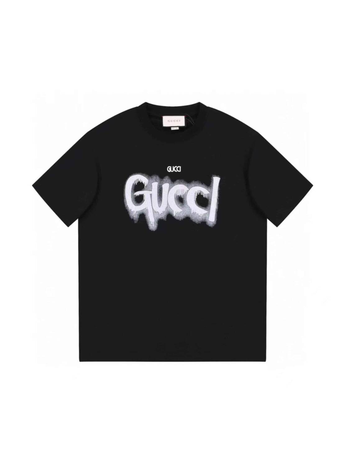 長褲, 襯衫, 衛褲, 衛衣, 短褲, 短袖, T恤 - FG GUCCI 古馳 20ss春夏新款經典logo印花短袖T恤 經典標志LOGO 簡約百搭 寬松大版型 質