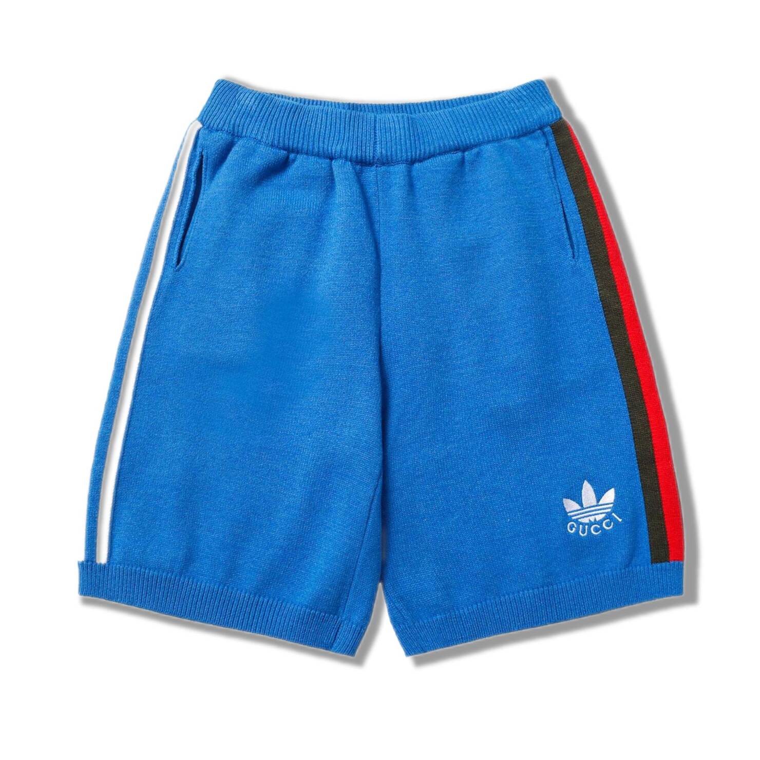 長袖, 襯衫, 短褲, 夾克 - FG adidasX Gucci聯名系列阿迪聯名古馳23ss針織刺繡短褲 adidas和Gucci大膽探索