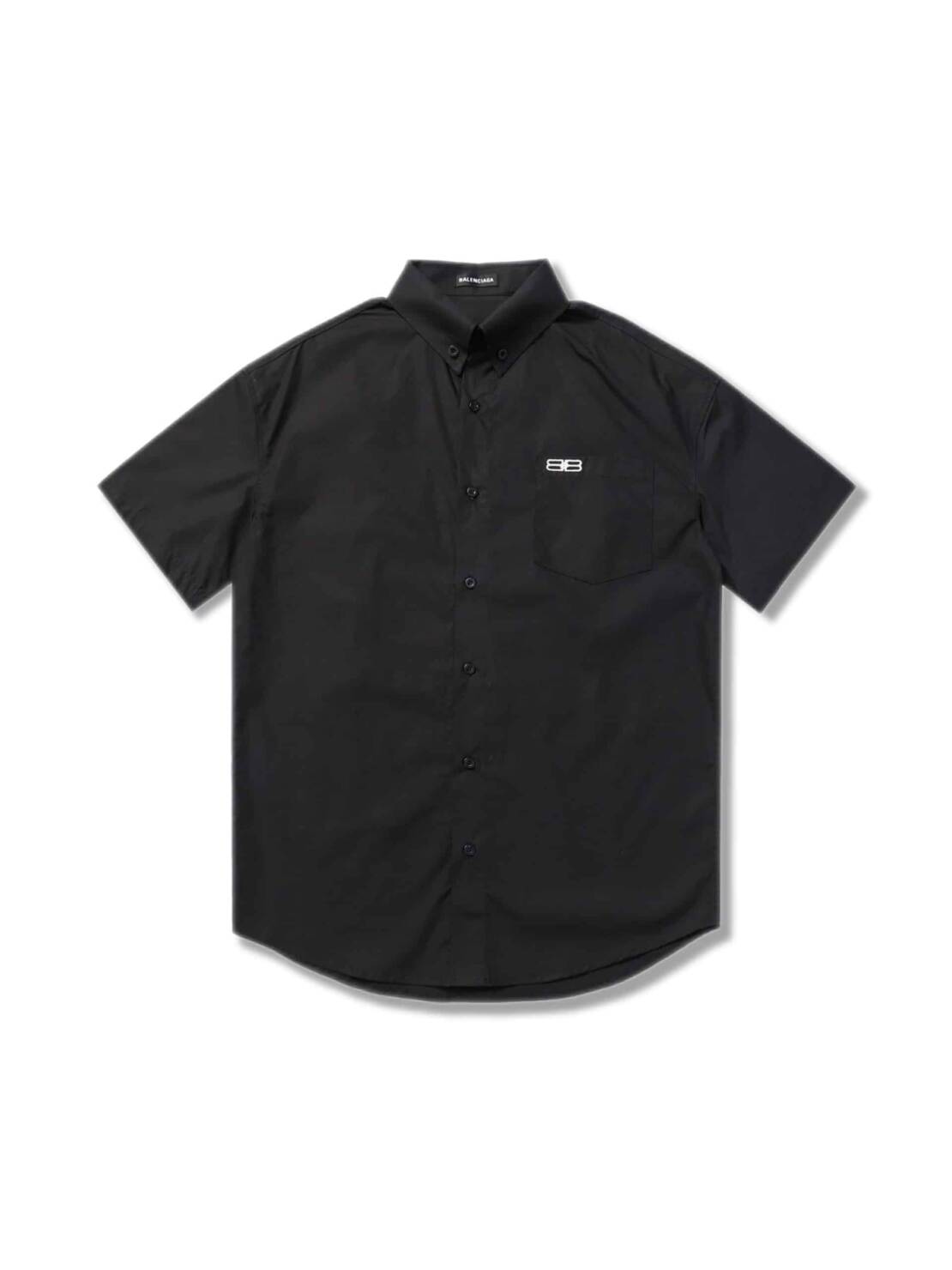 長袖, 襯衫, 短褲, 短袖, 夾克, T恤 - FG Balenciaga 巴黎世家 23SS 紅色字母BB刺繡logo 短袖襯衫 Balenciaga是