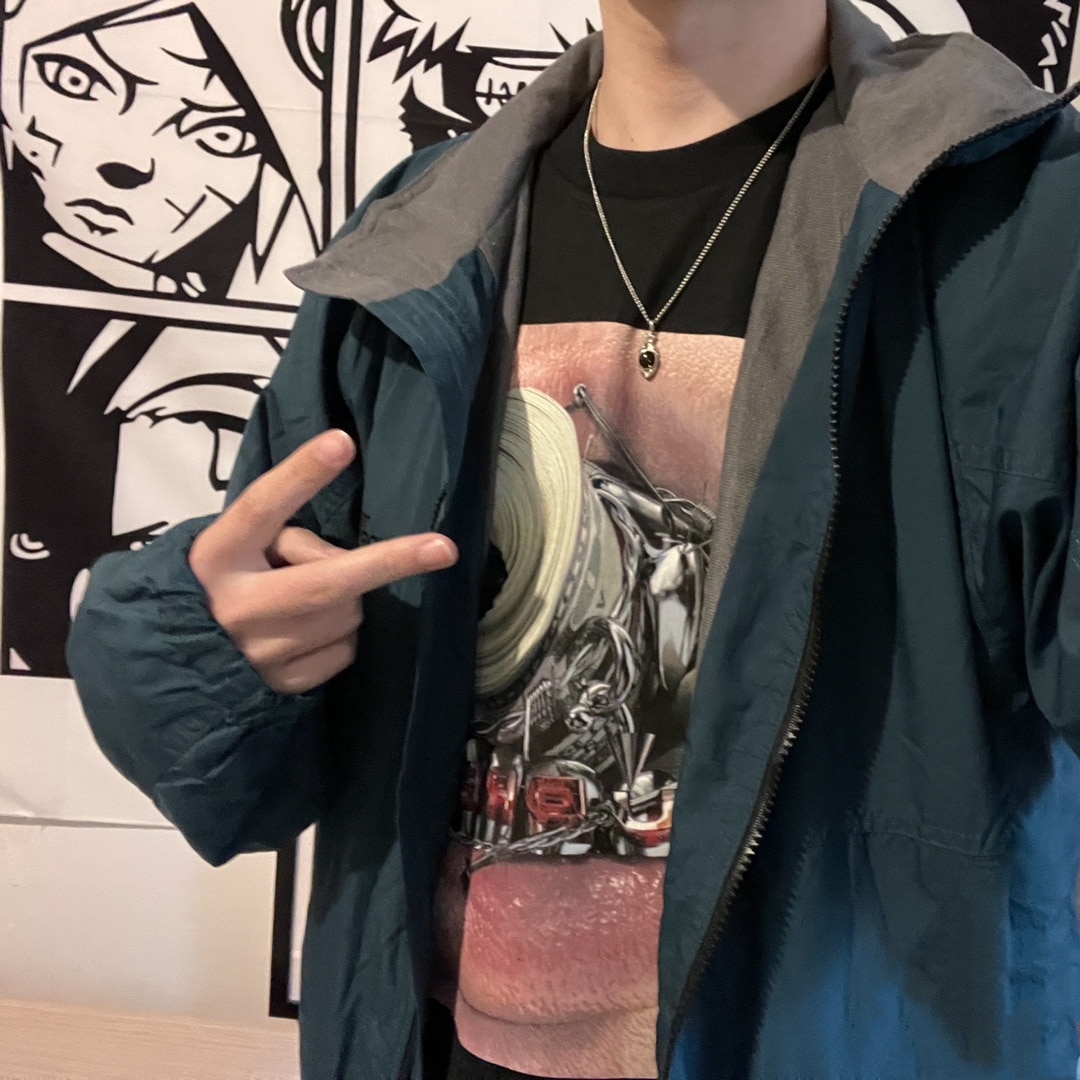 短袖, T恤 - C3 S005 Sureme 22FW Braces Tee 牙套 美金 印花 T恤 短袖 顏色黑色 白