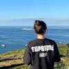 短袖, T恤 - C3 S029 Sureme 22SS Alien Tee 外星人 黑客 卡通 短袖T恤 顏色黑色 白色