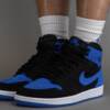 Air Jordan 1 Royal Reimagined On-Feet DZ5485-042