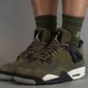 Air Jordan 4 Craft Medium Olive FB9927-200 On-Feet