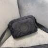 Burberry - Burberry 博柏利 Pocket Bag 口袋包系列 托特包雙色帆布拼皮可拆卸可調節肩帶 手提單肩斜挎包迷你 女款自然色/淡藍色