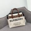 Burberry - Burberry 博柏利 The Rucksack 功能性休閒戶外 帆布書包雙肩包大號 深藍色