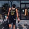 短褲 - 頂級刺繡版本 白底細節圖 Nike✖️NBA芝加哥公牛喬丹23號球衣 喬丹刺繡球衣23號
