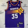 短褲 - 頂級刺繡版本 白底細節圖 獨家上新 NIKE NBA太陽杜蘭特球衣 菲尼克斯隊復古球衣2