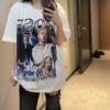 短袖, T恤 - 🧸SAINT MICHAEL 23SS TEE WE LIVE HELL男人 做舊短袖T恤 013