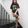 短袖, T恤 - 🧸賈斯汀比伯人像短袖歐美復古高街潮牌T恤男fog男女vintage潮 022126 碼數SX