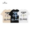 短袖, T恤 - HC805 顏色: 黑色 白色 杏色 水泥灰 克萊因藍 碼數: M L xl xxl 3xl Stone I