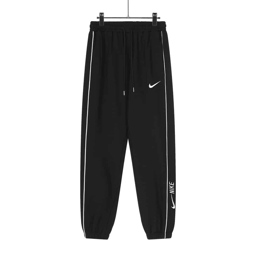 長褲, 衛褲 - XH H07 NIKE 耐克經典刺繡標抽繩運動寬松情侶休閒束腳褲 快手 ⅰns 小紅書熱門爆款 手感柔軟細