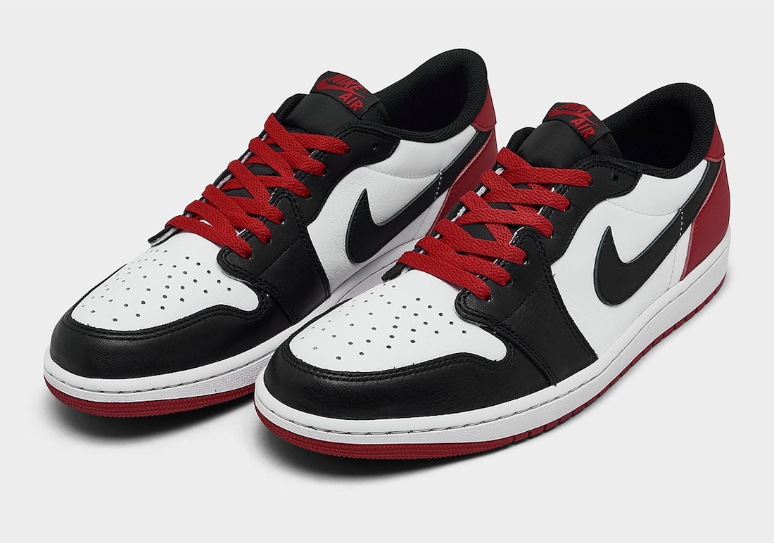 CZ0790-106, Air Jordan 1 Low OG “Black Toe”, Air Jordan 1 Low - AIR JORDAN 1 LOW OG「黑腳趾」將於7月28日發布