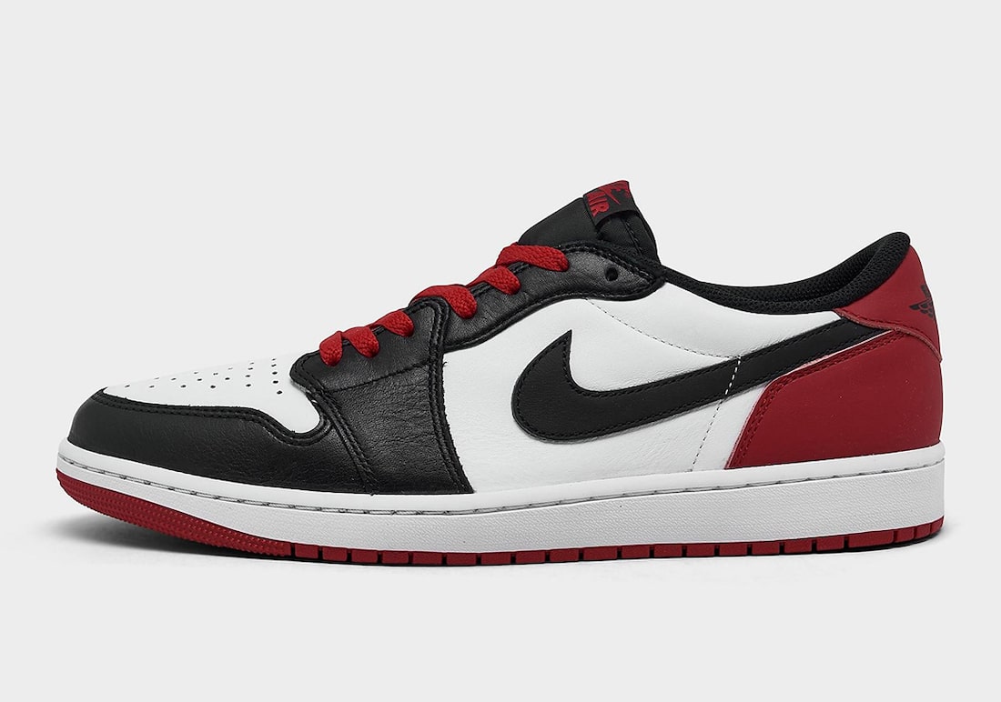 CZ0790-106, Air Jordan 1 Low OG “Black Toe”, Air Jordan 1 Low - AIR JORDAN 1 LOW OG「黑腳趾」將於7月28日發布