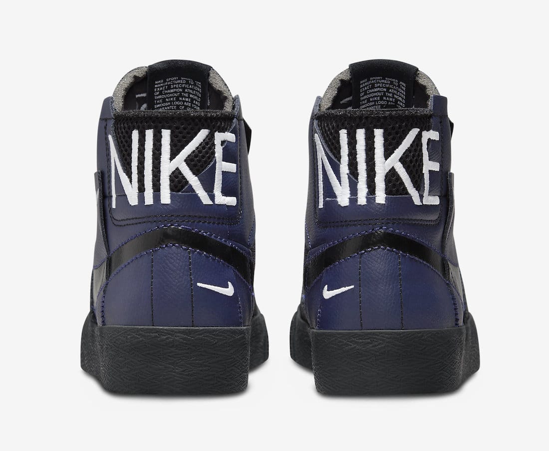 Nike SB Blazer Mid Premium, FD5113-400 - NIKE SB BLAZER MID PREMIUM 藍黑配色震撼上市