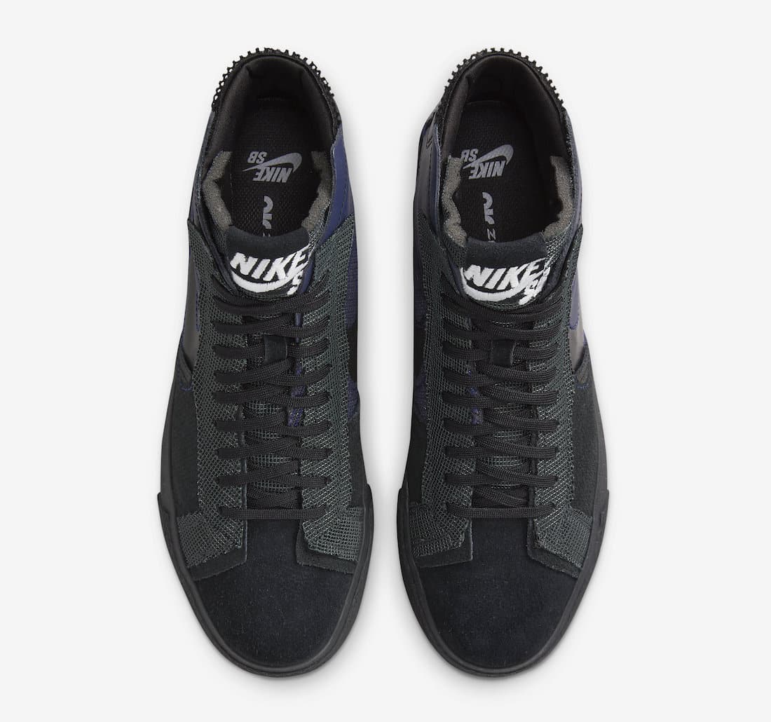 Nike SB Blazer Mid Premium, FD5113-400 - NIKE SB BLAZER MID PREMIUM 藍黑配色震撼上市
