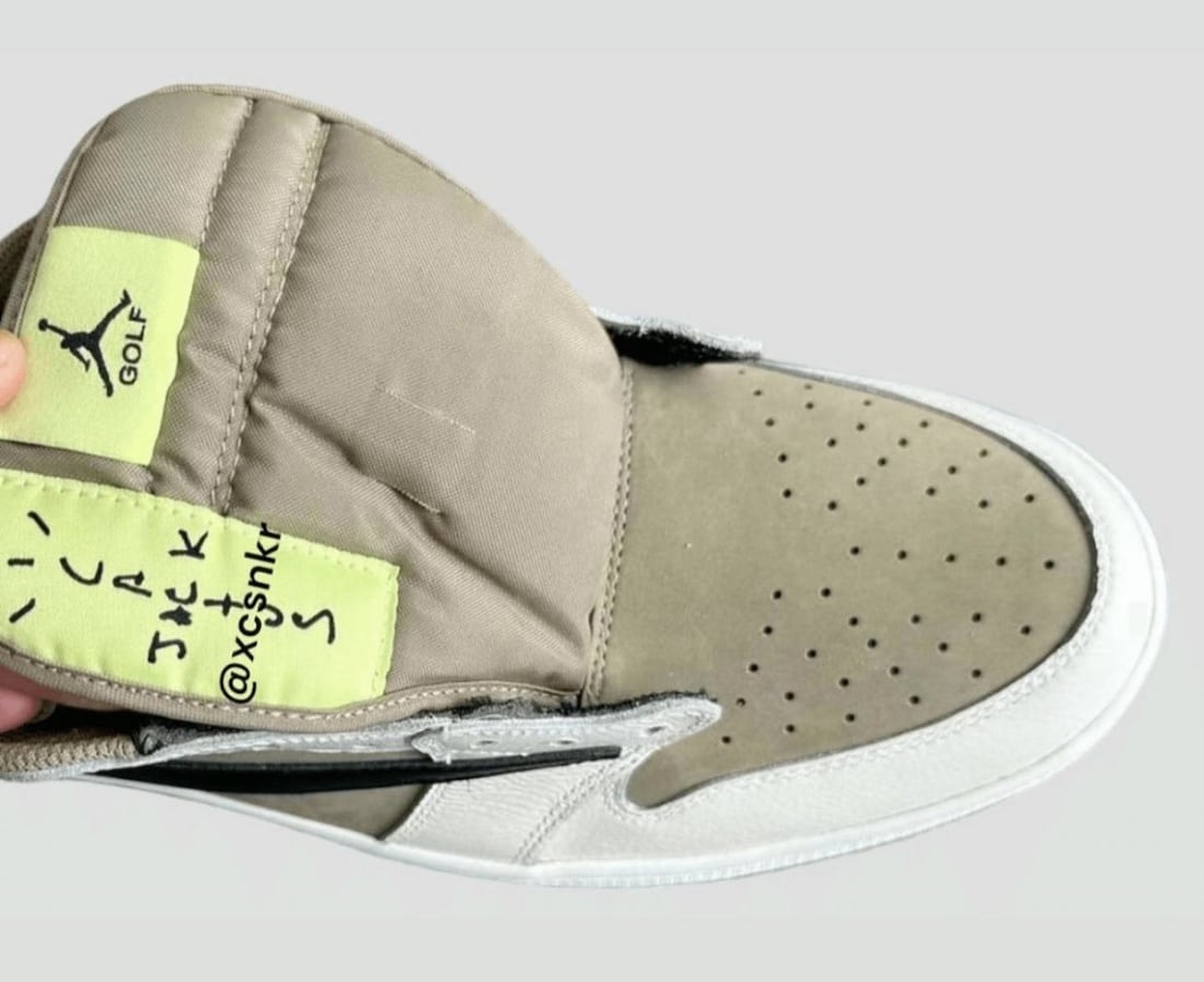 Travis Scott x Air Jordan 1 Low Golf, FZ3124-200, Air Jordan 1 Low - 熱門發布：Travis Scott x Air Jordan 1 Low Golf 10月13日上市