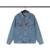 短褲, 棒球服, 夾克, LOUIS VUITTON, Burberry - WY6011# Louis Vuitton 路易威登 拼接滿印提花 高品質 重工 牛仔衣外套 ✓客供定製全