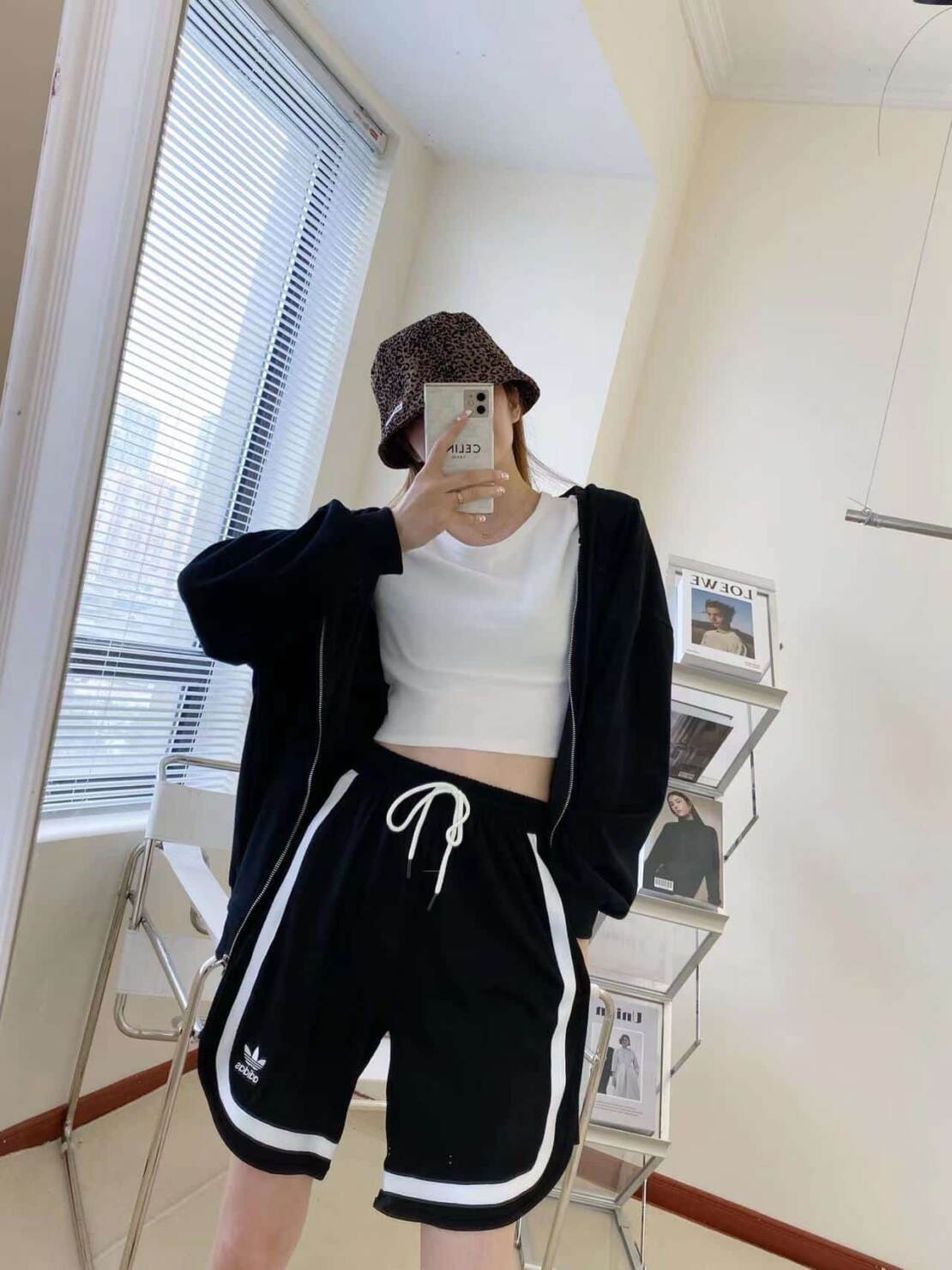 短褲 - WY6127# Adidas 阿迪 春季新品 爆款刺繡小標男女情侶款短褲 「超強彈力版本 大廠出貨」 ❖ 采