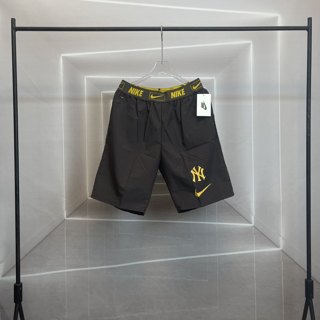 襯衫, 短褲, 短袖, T恤 - WY6141# MLB美職棒 & NIKE耐克 經典NY NK小標 夏季黑科技 經典小標 冷感運動短褲 「超