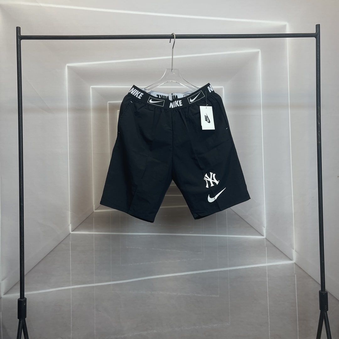 襯衫, 短褲, 短袖, T恤 - WY6141# MLB美職棒 & NIKE耐克 經典NY NK小標 夏季黑科技 經典小標 冷感運動短褲 「超