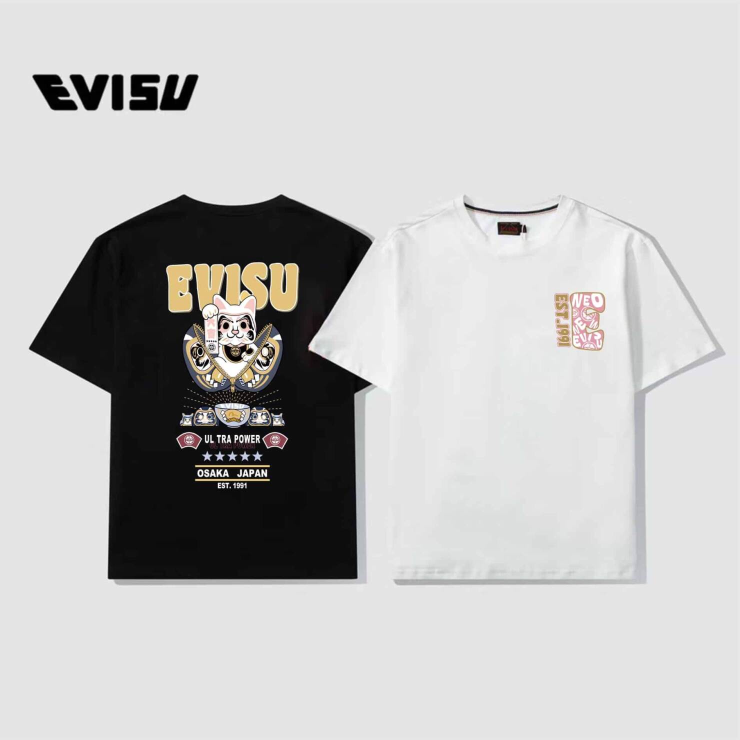 衛衣, 短袖, T恤 - XY:FS75, 毫無保留地展現東方美學這件T恤印有板霧錦鯉圖案大M 呈現正宗日式板霧刺青風格。T恤剪裁合