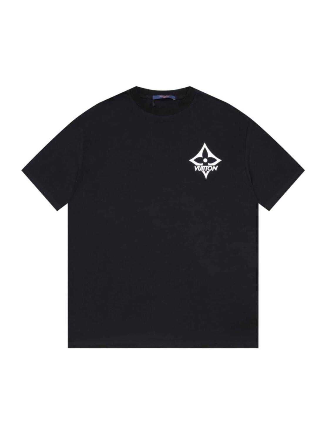 長褲, 短褲, 短袖, T恤, LOUIS VUITTON - FG Louis Vuitton 路易23ss春夏印花圓領短袖T恤 面料240g雙沙純棉 手感柔軟 穿著舒適