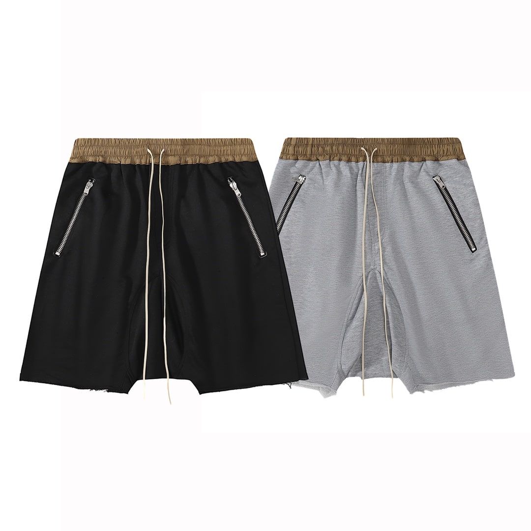 長褲, 衛褲, 衛衣, 短褲, 短袖, 夾克, T恤, Burberry - 款號FZ115🪁fearofGod4th主線第四季復古破壞毛圈卷邊短褲五分褲運動高街男女情侶款OS版型fog比