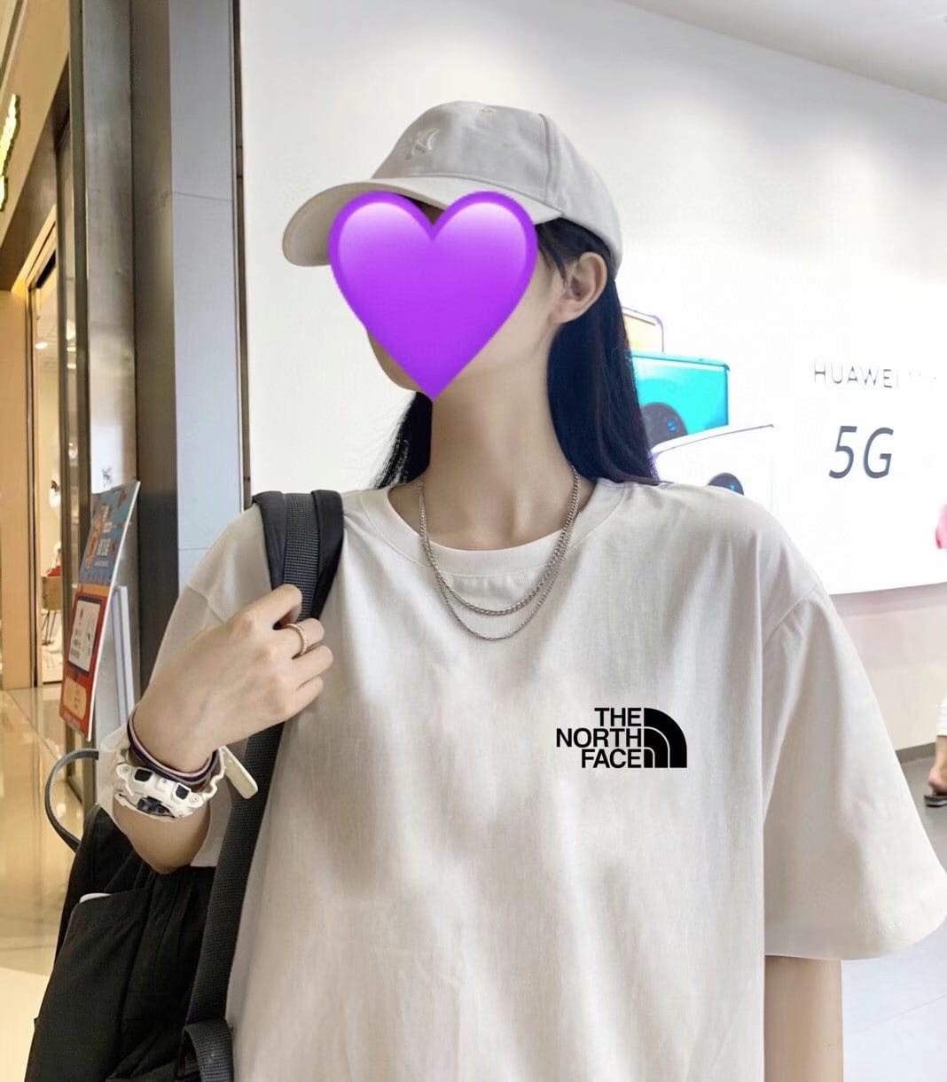 短袖, T恤 - 3# The North face 北面東京限定 長野 情侶短袖T恤 男女同款情侶款 ins小紅書