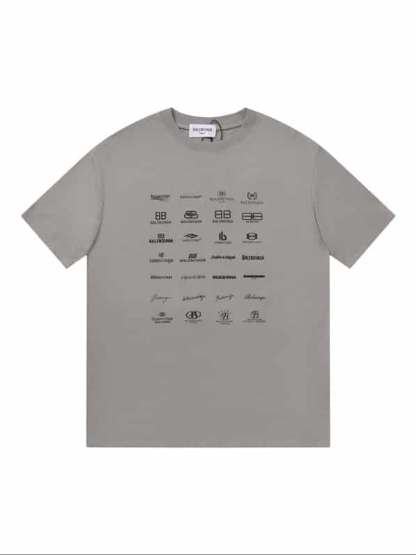短袖, T恤 - FG Balenciaga 巴黎世家23SS 限定標語logo短袖T恤 4,280¥線下門店購入 面料採用3