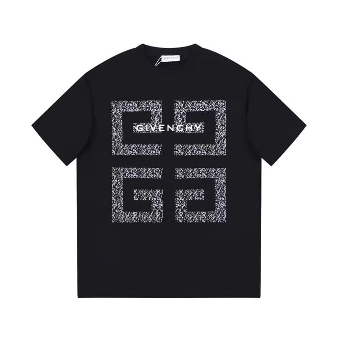 短袖, T恤, GUCCI - FG givenchy 紀梵希23ss字母印花短袖t恤 gvc簡約時尚短t 男女同款 精選250克40支全棉