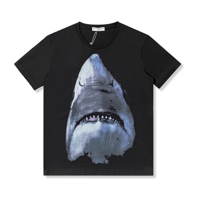 衛衣, 短袖 - 85 FG 高品 Givenchy 紀梵希 經典老款鯊魚印花短袖 定織定染原版面料 採用60支定製面積❗️原版水