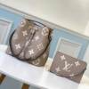 LOUIS VUITTON ONTHEGO, LOUIS VUITTON - LOUIS VUITTON ONTHEGO 經典老花百搭通勤 托特包Tote包購物袋單肩手提包 中號 女款 棕色/焦糖色拼色