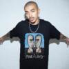 T恤 - 美式潮牌侃爺Travis Scott笑臉地球印花T恤shirt SR610 顏色黑色 白色 碼數M L