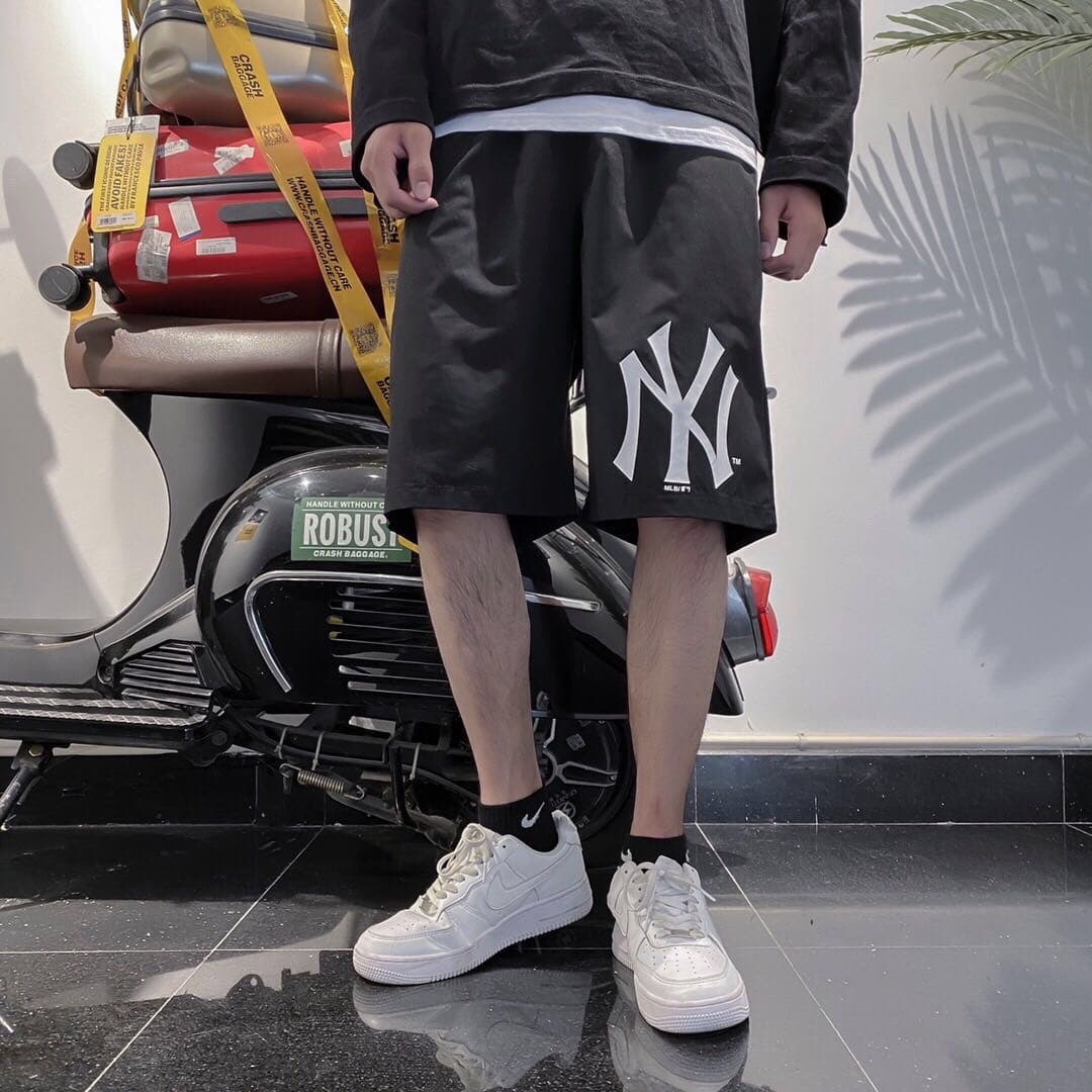 短褲, 短袖, T恤, GUCCI - NY 洋基隊速干休閒運動短褲 物超所值的當季牛貨 真標全網火爆上身版型超正 休閒運動必