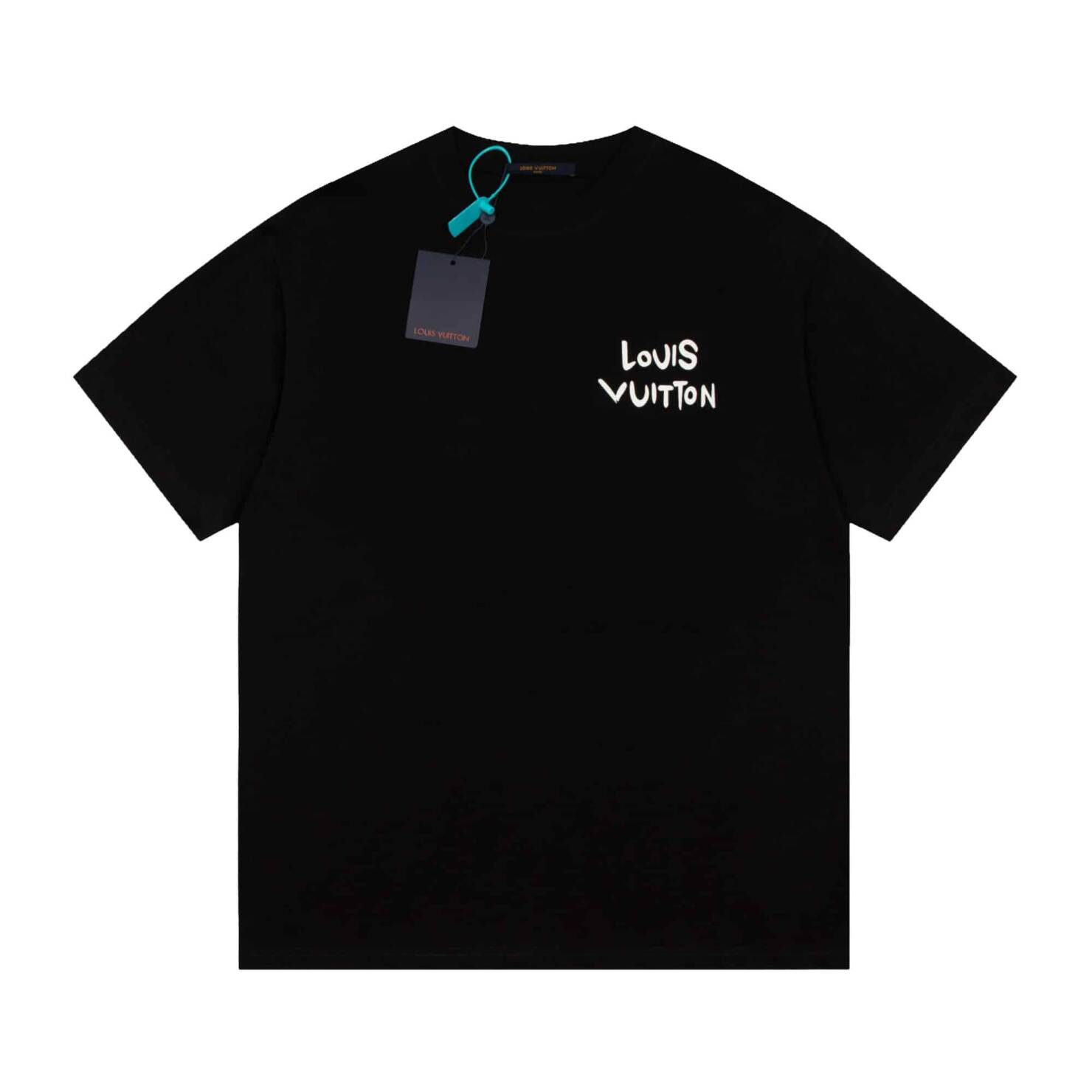 短袖 - 2668# 高品質 LV 路易威登23ss 樂器短袖 面料採用純棉精梳棉面料 色定染面料 超精細平網印