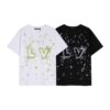 短袖, T恤, Burberry - YES301高端品質 獨家定製 lv卡刺繡字母logo圓領短袖 採用定織定染高克重原版面料 洗水完高達280