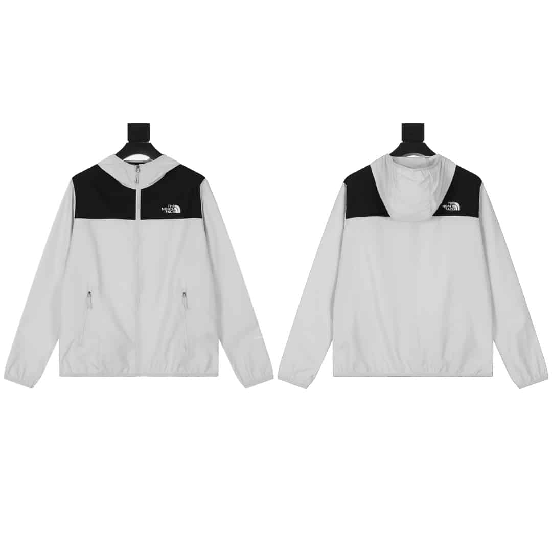 防曬衣, 短褲, 短袖, T恤, Burberry - QU#D25 THE NORTH FACE 北面23FW春夏款戶外防紫外線防曬皮膚衣外套 當季新款簡約拼色款