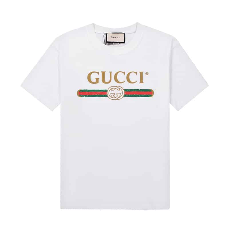 防曬衣, 短褲, 短袖, T恤, GUCCI, Burberry - YES701高端品質 獨家定製GUCCI 早春印花膠條字母logo短袖圓領T恤 採用定製定染高克重原版面料