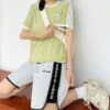 長褲 - FY133# ✨ Adidas 三葉草織帶拼接直筒休閒長褲✨ 高端特色圖案工藝 飽滿圓潤 每件都是精品 掌櫃