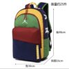 - I1093 韓國MLB YUF復古老花滿標子母刺繡提花托特包枕頭包單肩手提購物袋包潮 顏色黑白 尺寸1