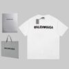 T恤 - BJK ❤ 高品質 Balenciga 巴黎世家2023SS 💫💫破壞字母logoT恤 純棉柔軟面料 對色定染
