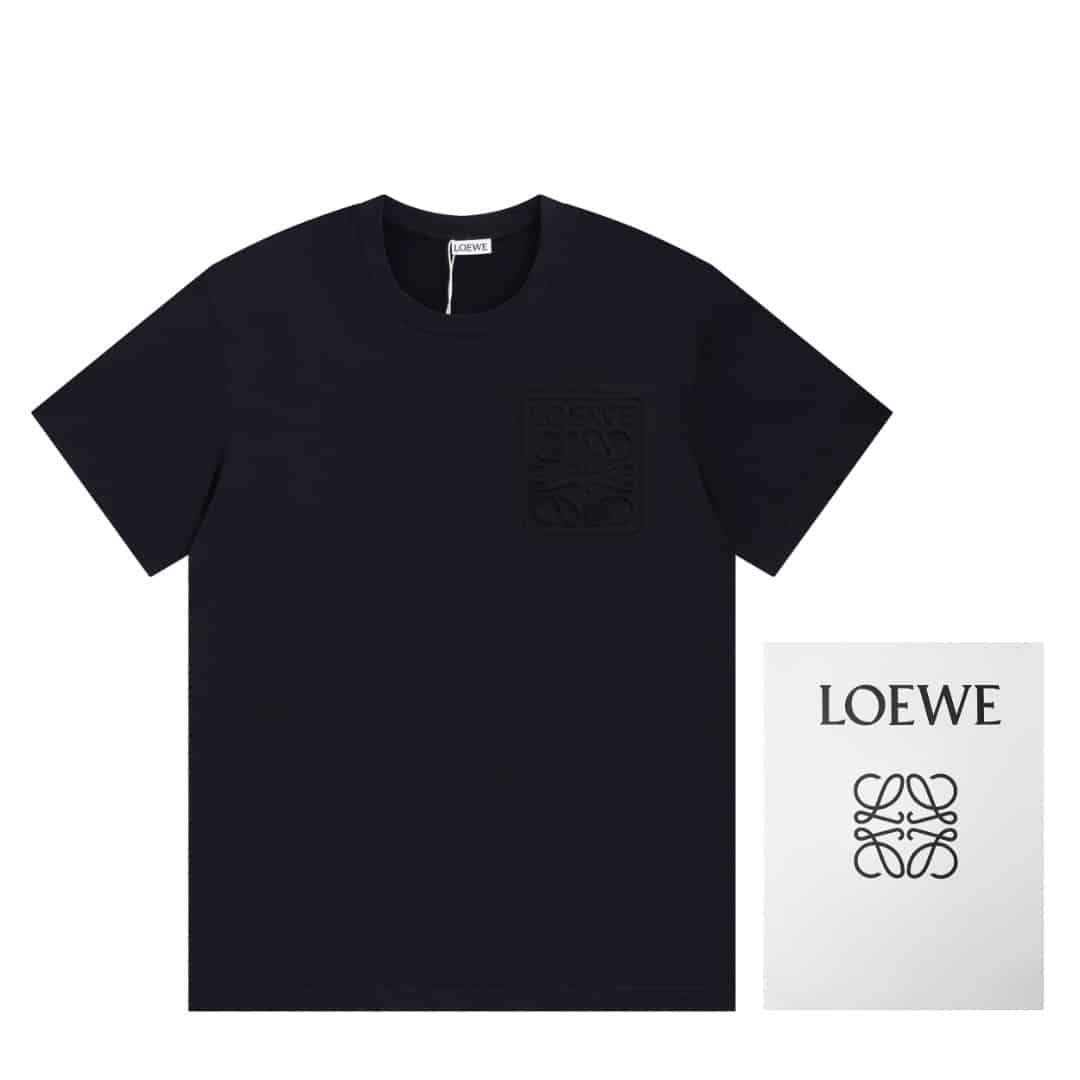 短袖, T恤 - BJK LOEWE 羅意威霓虹刺繡螢光粉短袖T恤 胸前配上噴馬騮效果很有辨識度 一針一線都是精細 日本田