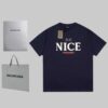 襯衫, 短袖, T恤 - BJK ❤ 高品質 Balenciga 巴黎世家2023SS 迷霧字母T恤💫💫純棉柔軟面料 對色定染面料 高水