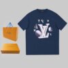 襯衫, 短袖, 夾克, T恤, LOUIS VUITTON - BJK ❤ LOUIS VUITTON 路易威登 秀場限定炫彩印花短袖T恤 定製240克同缸染面料 🎤手感非常