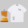 襯衫, 短袖, 夾克, T恤, LOUIS VUITTON - BJK ❤ LV 2023春夏新款徽標logo設計情侶款短袖T恤。定製高級面料手感柔軟舒適帶有彈力