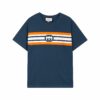 長褲, 衛褲, 短袖, 夾克, T恤, GUCCI, Burberry - YES#820高端品質 獨家定製 Burberry巴寶莉印花小頭熊字母logo圓領T恤 反袖設計 採用定製定